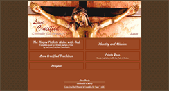Desktop Screenshot of lovecrucified.com
